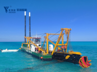 Nouveau 7000m3/hour Sable Cutter Suction Dredger Gold Mining Dragage Pompe Hydraulique Usine OEM Nouveau Navire Personnalisé Grand Bateau