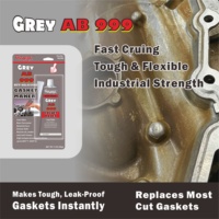 Silicone moteur 999, 85g Silicone gris pour joint d'étanchéité automobile RTV