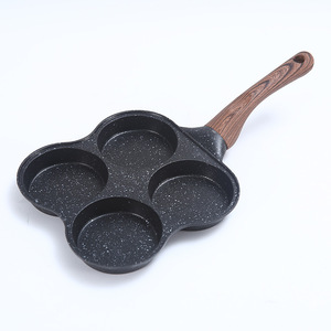 2024 productos de cocina más vendidos, 4 tazas <span class=keywords><strong>para</strong></span> huevos de fácil limpieza de sartén antiadherente, sartén <span class=keywords><strong>para</strong></span> <span class=keywords><strong>tortillas</strong></span> con cepillo de espátula de silicona - Product Image 3