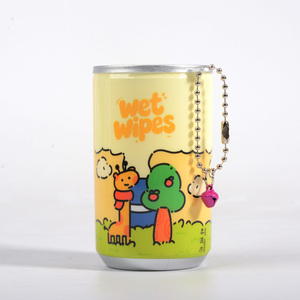 Lenços Umedecidos <span class=keywords><strong>Mini</strong></span> em Lata de Qualidade para Atacado, 30 Unidades, em Tecido Não Tecido, Ecológicos - Product Image 2