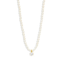 Collier Pendentif Œil de Diable en Argent Sterling S925 Plaqué Or avec Zircon et Perle Noire, Qualité AAAAA, Tendance, Sans Nickel, Sans Plomb, pour Femme