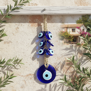 25x7cm Glass Wall <b>Ornament</b> Elegant Wall Hanging Decor - Product Image 3