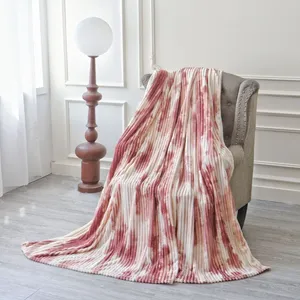 Plaid en polaire pour canapé ou lit, doux et moelleux, en <span class=keywords><strong>flanelle</strong></span> de luxe, super confortable et douillet - Product Image 3