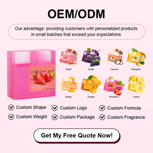 <span class=keywords><strong>Sapone</strong></span> Solido Artigianale alla Fragola 100g - Trattamento Schiarente Anti-<span class=keywords><strong>Acne</strong></span>, Pulizia dei Pori, Controllo del Sebo <span class=keywords><strong>per</strong></span> Viso e Corpo - Product Image 5