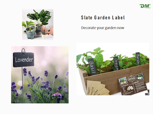 Marqueurs de plantes <span class=keywords><strong>d</strong></span>écoratives en <span class=keywords><strong>ardoise</strong></span> de pierre noire chinoise étiquette <span class=keywords><strong>d</strong></span>'ornement de jardin intérieur/extérieur fournitures de jardin de patio - Product Image 4