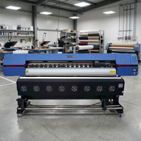 Printer Sublimasi Dye Yinstar High Speed 2-Head untuk I3200-A1 untuk Pencetakan Digital Tekstil CMYK 1.8m 95/h Garansi 1 Tahun