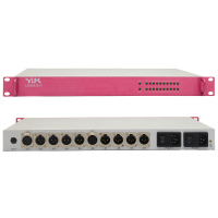 Produsen China Menyediakan Dua Distributor Audio Analog 1x4 Splitter 1U Rack