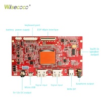 13,3 Zoll LCD-Panel EDP 4 Lane 40 Pin 3840*2160 4K TFT LCD-Monitor MINI DP Controller-Board Touchscreen Verfügbar für Laptops