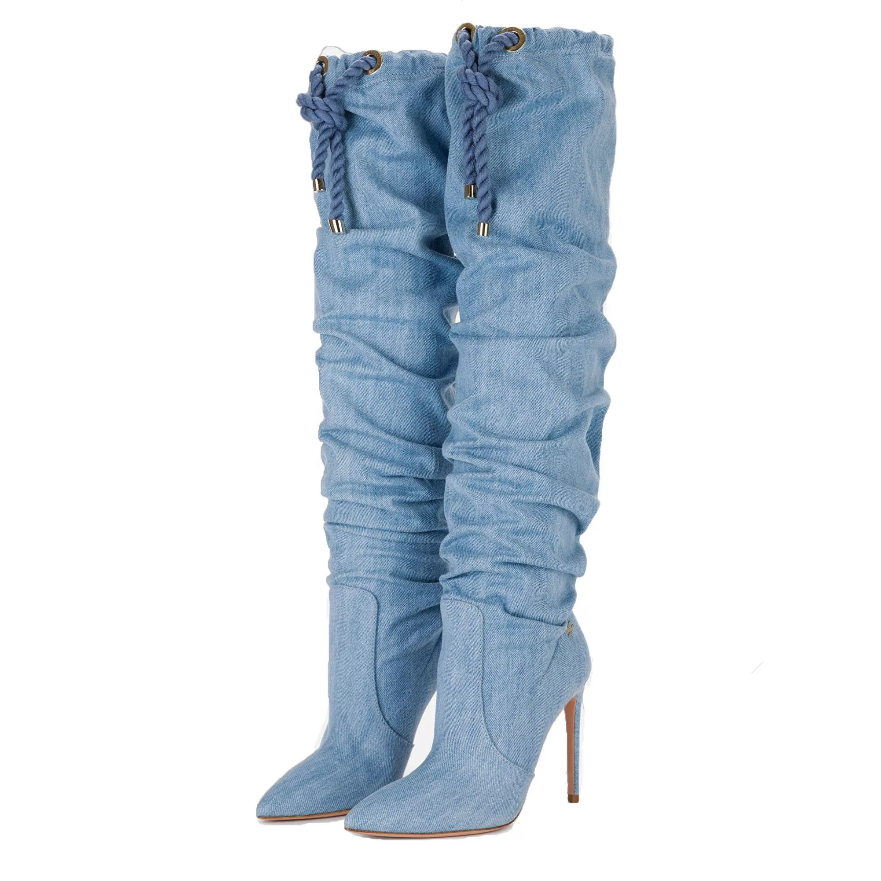 denim boots amazon
