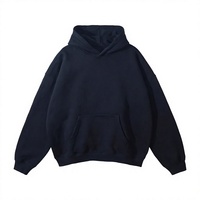 Sweat à capuche surdimensionné en coton épais 100 % avec imprimé, en tissu tricoté – Fabricant de sweats à capuche personnalisés