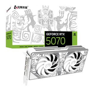 brand new Gaming GeForce RTX 5070 X2W 12GB GDDR7 White Graphics Card - Product Image 3