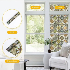 OEM/ODM Anti-Peep Circle UV Imprimé Nouveau Film de Verre Dépoli Offre Spéciale Électrostatique Opaque Autocollant Transparent <span class=keywords><strong>pour</strong></span> Fenêtres - Product Image 4