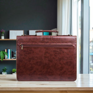 Bolso duro impermeable de 14 pulgadas para hombre, bolso de viaje de cuero Pu para negocios y maletín de abogado de <span class=keywords><strong>derecho</strong></span> - Product Image 2