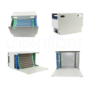 Panneau de brassage fibre <span class=keywords><strong>optique</strong></span> 96/144 ports SC UPC, adaptateur ODF, montage en rack, <span class=keywords><strong>distribution</strong></span> de fibre <span class=keywords><strong>optique</strong></span> pour entreprise - Product Image 2