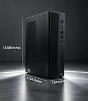Siap Untuk Pekerjaan Sehari-hari Full Xinchuang PC KX-U6780A Octa Core 2.7GHz 16GB RAM 512GB NVMe SSD 8L Mini Tower 23.8'' HD Monitor Paket