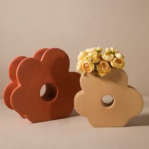 Decorazioni in vaso di fiori in ceramica, armadi TV, scrivanie, librerie, tavoli da tè, selezione rigorosa di regali del Festival della dea - Product Image 4