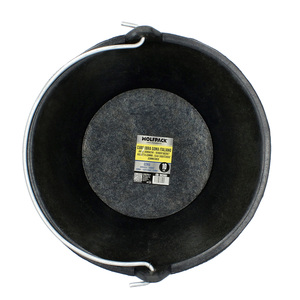 Seau de construction en caoutchouc italien 10 l. Wolfpack - Product Image 4
