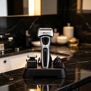 ANBOLIFE <span class=keywords><strong>Tondeuse</strong></span> et <span class=keywords><strong>tondeuse</strong></span> à barbe professionnelle 5 en 1 pour usage domestique, rasoir nasal sans fil pour hommes, ensemble de toilettage - Product Image 3