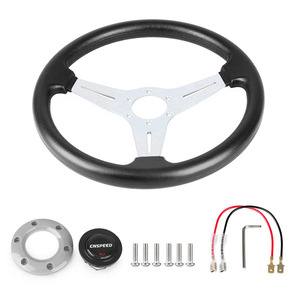 Volante General Motors de 350 mm de Diámetro y 47 mm de Altura con Cubierta de Cuero PU y 6 Pernos - Product Image 5