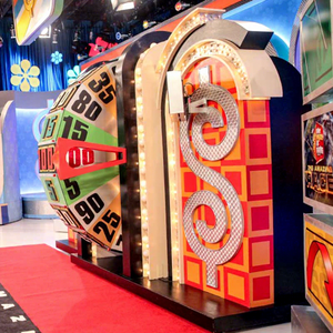 Grande Roue <span class=keywords><strong>de</strong></span> la Fortune en Bois sur Pied pour Jeu <span class=keywords><strong>de</strong></span> <span class=keywords><strong>Bingo</strong></span>, avec Jetons et Marqueurs, Idéale pour Expositions et Noël - Product Image 1