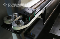 Cintreuse de panneaux motorisée entièrement automatique en acier inoxydable PBE2000 de haute précision pour panneaux muraux de portes d'ascenseurs, machine de pliage CNC