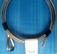 Accessoires De Porte De Garage En Acier De Levage de Câble