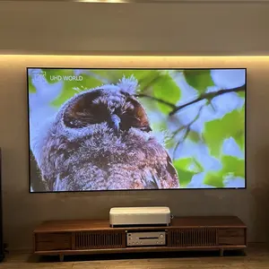 120inch ánh sáng xung quanh từ chối Màn hình máy chiếu siêu ngắn ném UST alr màn hình ánh sáng ban ngày