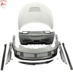 Kit Carrozzeria Z-ART PD per <span class=keywords><strong>Ferrari</strong></span> 458 2011-2015, Kit Facelift per <span class=keywords><strong>Ferrari</strong></span> 458: Paraurti Anteriore + Minigonne Laterali + Paraurti Posteriore + Cofano Anteriore - Product Image 1
