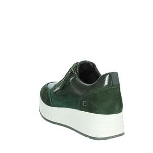 Sneakers Cinzia Soft da Donna, Scarpe Verdi con Plateau Chunky - Product Image 1