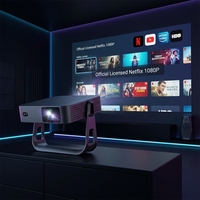 Proyector Inteligente Android 13 2026 C304, Resolución Nativa 1080P, 360 ANSI, Enfoque Automático, Sistema Operativo Whale OS con Licencia, Netflix, YouTube, WiFi6, Venta al Por Mayor OEM