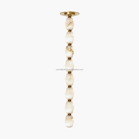Lustre suspendu moderne Cano Lighting Collier 108 pour intérieur, éclairage LED pour maison, dernières créations, design collier