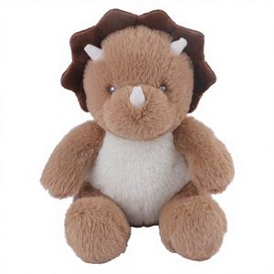 D KING D KING Peluche de Dinosaurio Triceratops Calentable en Microondas, Suave, Cálido y con Peso <span class=keywords><strong>para</strong></span> Niños y Adultos - Product Image 4