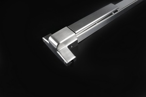 Barre de poussée verticale pour porte d'évasion, dispositif de sortie de panique SUS304 à Double porte - Product Image 5