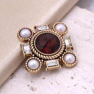 Gros Flatback Strass Bouton DIY Strass Flatback Bouton pour Cheveux Fleur De Mariage Embellissement - Product Image 3