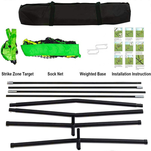 Tùy Chỉnh 6*6ft/7 * 7FT Xách Tay Bóng Chày Đánh Net Softball Bóng Chày Thực Hành Mục Tiêu Net Bóng Đá Bóng Chày Đào Tạo Lưới - Product Image 6