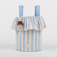 Solution de rangement moderne : Pochette mobile élégante à motifs, fixation polyvalente, idéale pour les voyages en avion, sac à couches pour maman et poussette