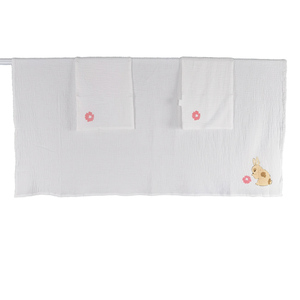 Vente en gros <span class=keywords><strong>de</strong></span> couverture pour bébé en peluche confortable 100% coton tissée écologique et portable sans danger pour mâcher et câliner - Product Image 2
