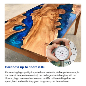 راتنج إيبوكسي AB سائل شفاف مقاوم للأشعة البنفسجية عالي الجودة من الصين لطاولة تصنعها بنفسك - Product Image 2