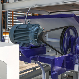 Mesin pembuat bata beton hidrolik otomatis penuh stok Maxi blok Interlock komponen PLC untuk Afrika - Product Image 4