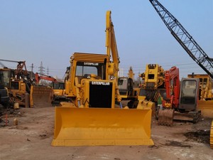 รถดันดินตีนตะขาบ Caterpillar D6D ผลิตในสหรัฐอเมริกา มือสอง ใช้งานน้อย ตรวจสอบอย่างสมบูรณ์ พร้อมริปเปอร์หลัง เครื่องยนต์ 3306 ขาย - Product Image 2