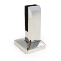 Aleader – Support d'angle réglable en verre sans cadre à 90 degrés pour miroir, idéal pour clôture de piscine, escalier extérieur et villa