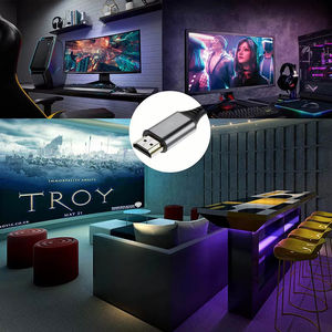 Cable HDMI 2.1 4K 8K de alta velocidad de 48 Gbps, cable HDMI 2.1 8K/60Hz para TV, proyector, decodificador, cable de video HDMI 4K - Longitud - 5M - Product Image 6