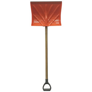 Pala de nieve Pala de empuje de nieve, empujador de nieve, pala de nieve Plástico y madera Industrial OEM Envío Tianjin Pala de nieve naranja para coche - Product Image 1
