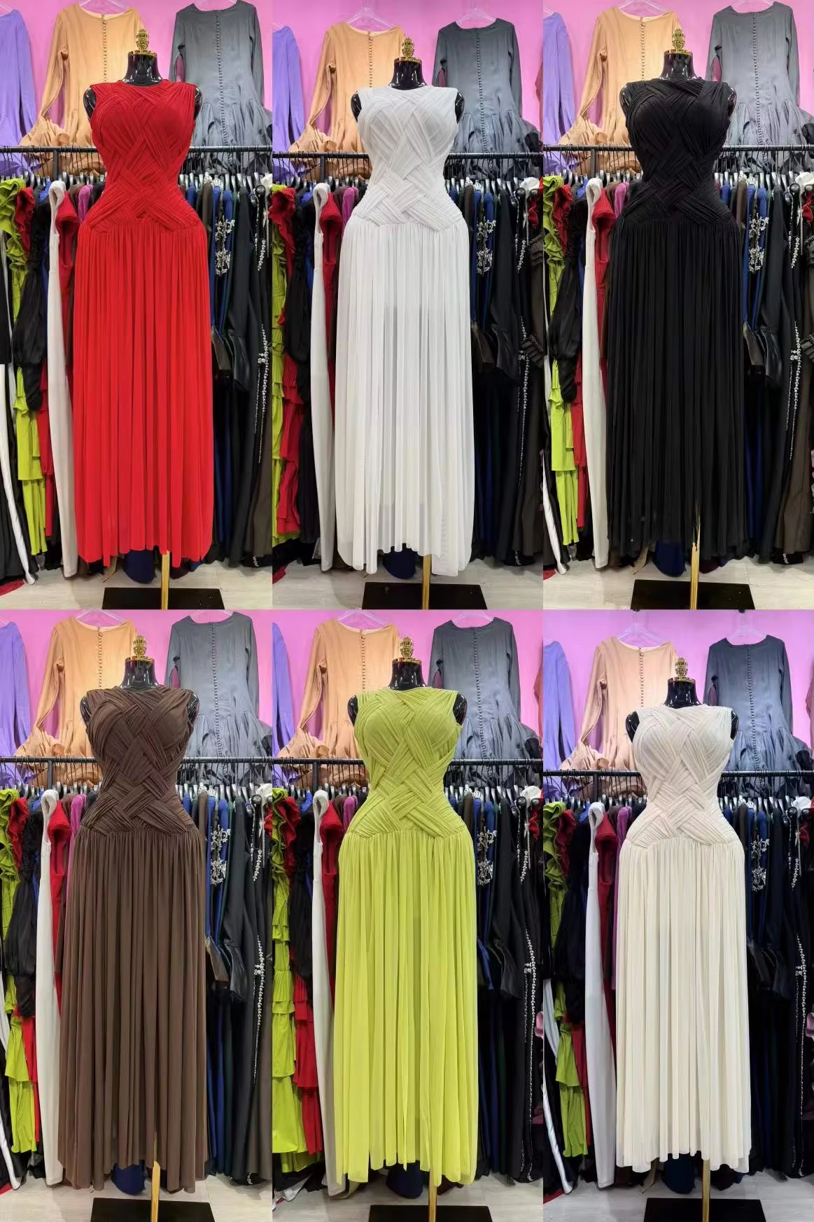 diverses couleurs