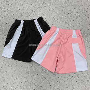 Wholesale Windbreaker Unisex Shorts Summer Running Athletic Casual Biker Boxing Gym Shorts Manufacturer Custom Mens Nylon Shorts - Product Image 2