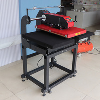 Nueva Prensa Térmica Neumática Semiautomática 40x60 con Placa Plana de 220V y Doble Estación de Trabajo 40x60