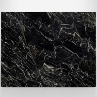 Lembaran Granit Black Forest Permukaan Poles 316x202cm Desain Modern Aplikasi Meja Dapur Tahan Lama