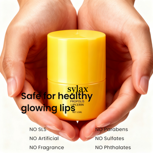 Bálsamo Labial de Miel con Propóleo, Mascarilla Labial Hidratante Original para la Noche, Hidratación Duradera de 12 Horas, Cuidado de la Piel Coreano, Sylax - Product Image 4