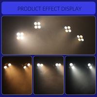 Lumière de surface à 4 yeux cob public led 200w Wedding bar performance live fill light projection light