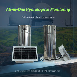 <span class=keywords><strong>Station</strong></span> de pluviomètre intelligente intégrée PAS610 Communication double SIM en acier inoxydable de haute précision IP66 pour l'hydrologie - Product Image 5